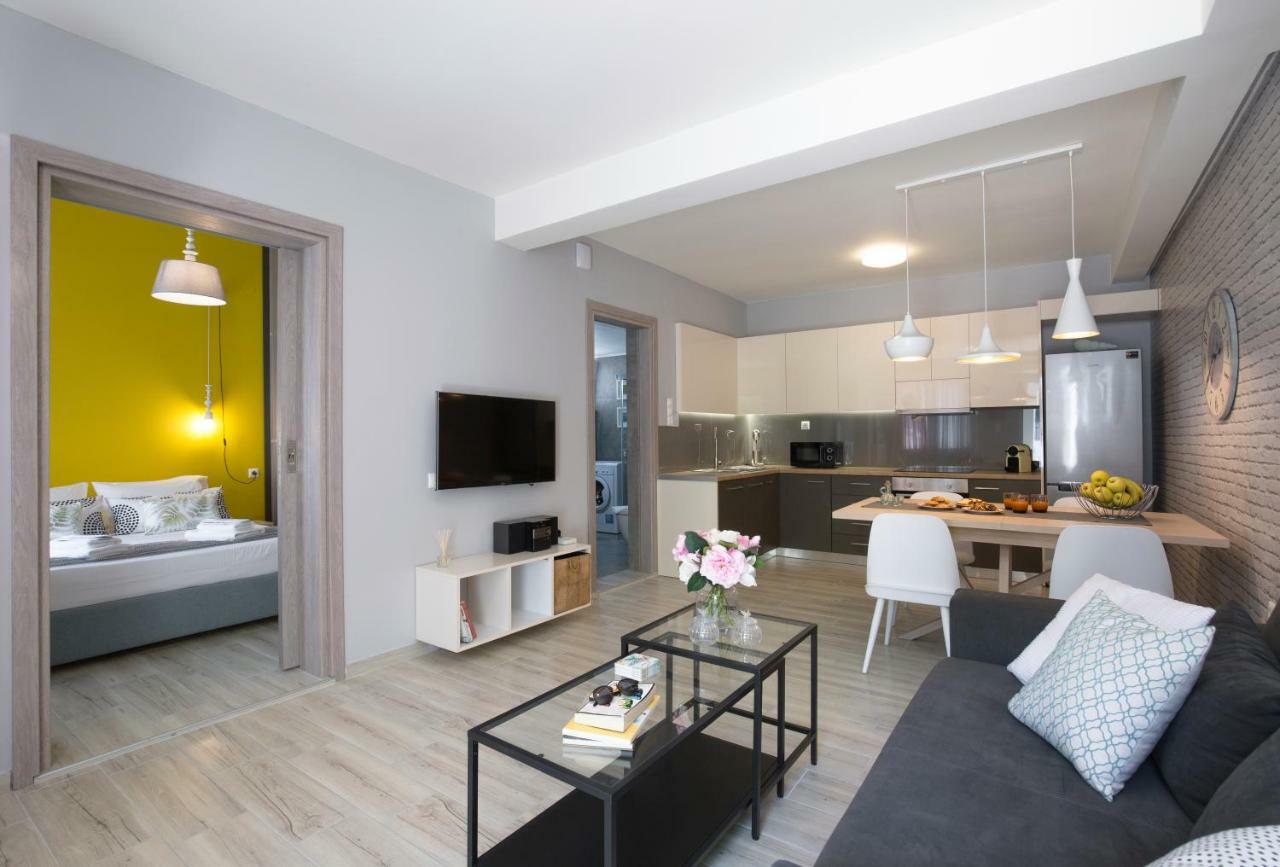 Chalepa Boutique Apartment Hriszí Aktí Haniá Kültér fotó