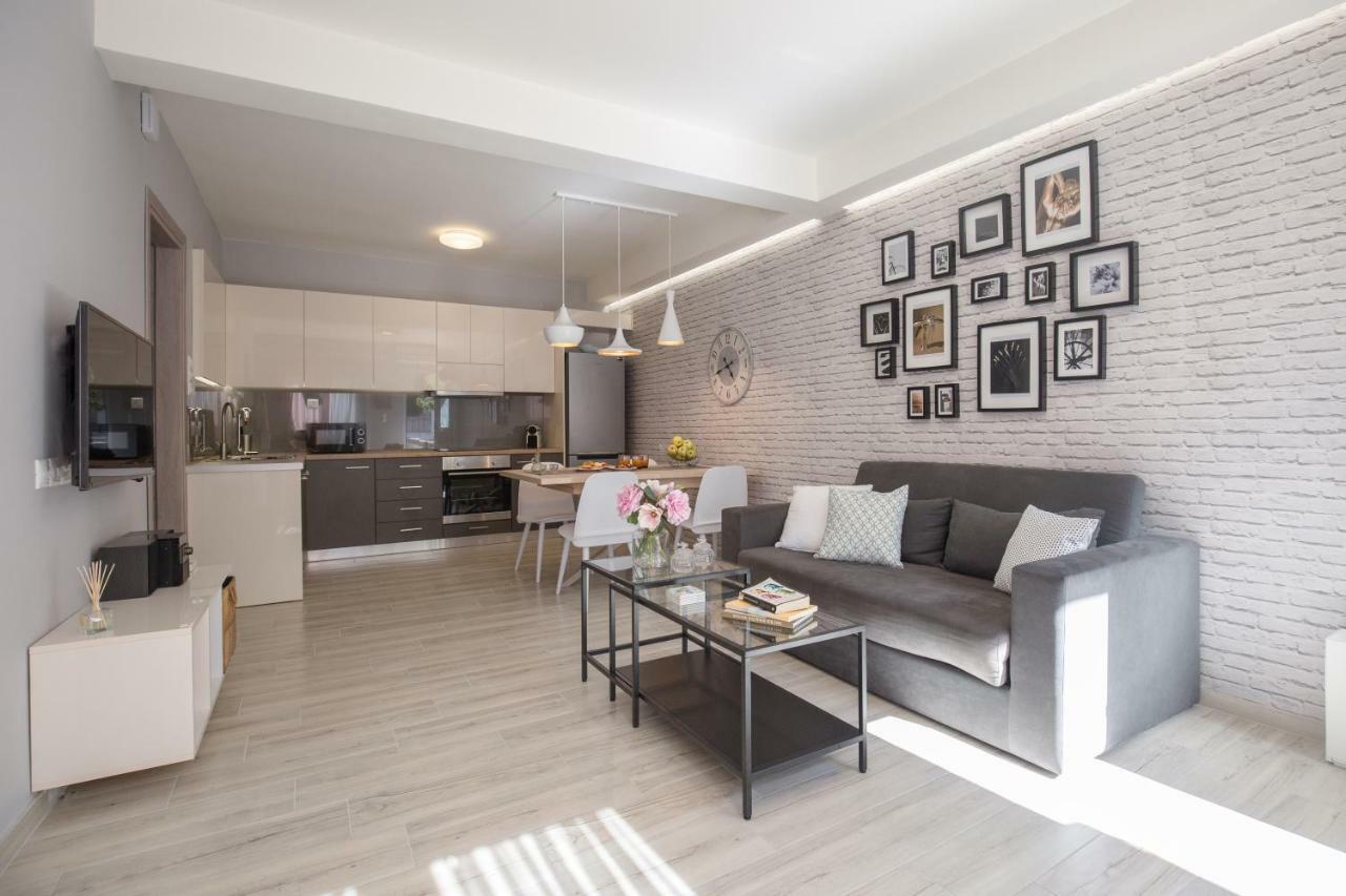 Chalepa Boutique Apartment Hriszí Aktí Haniá Kültér fotó